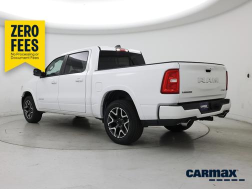 White 2025 RAM 1500 Laramie