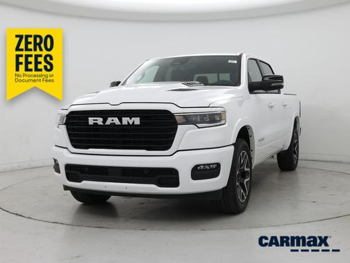 White 2025 RAM 1500 Laramie