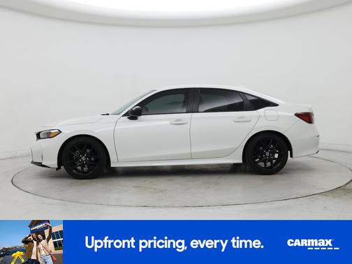 White 2025 Honda Civic Sport