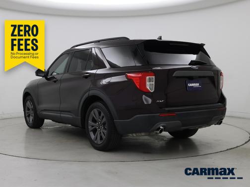 Red 2023 Ford Explorer XLT