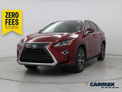 Red 2017 Lexus RX 350