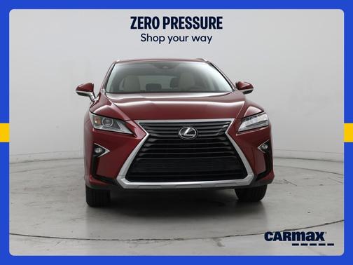 Red 2017 Lexus RX 350