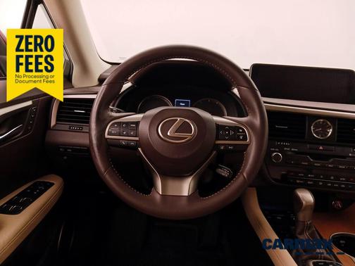 Red 2017 Lexus RX 350
