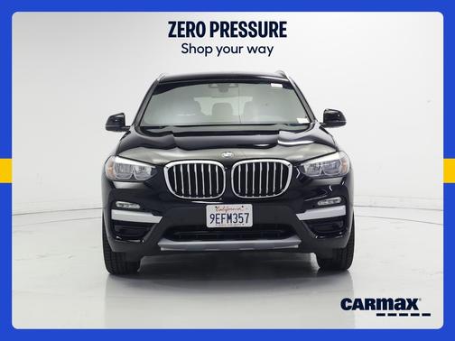 Black 2019 BMW X3 sDrive30i