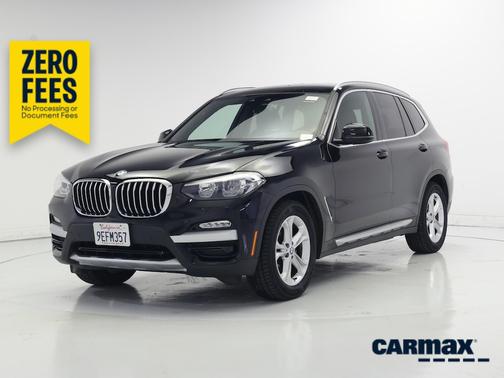 Black 2019 BMW X3 sDrive30i