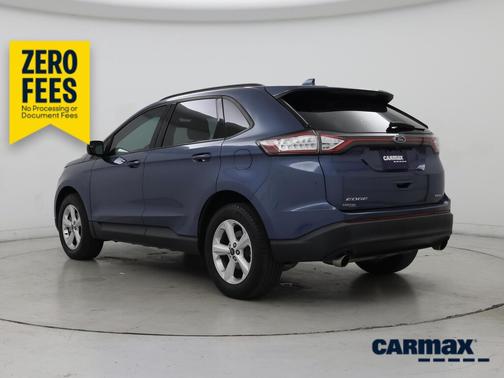 Blue 2018 Ford Edge SE
