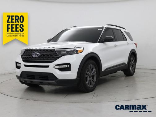 White 2021 Ford Explorer XLT