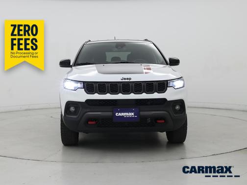 White 2025 Jeep Compass Trailhawk