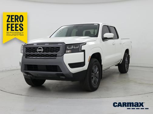 White 2026 Nissan Frontier SV
