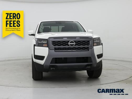 White 2026 Nissan Frontier SV