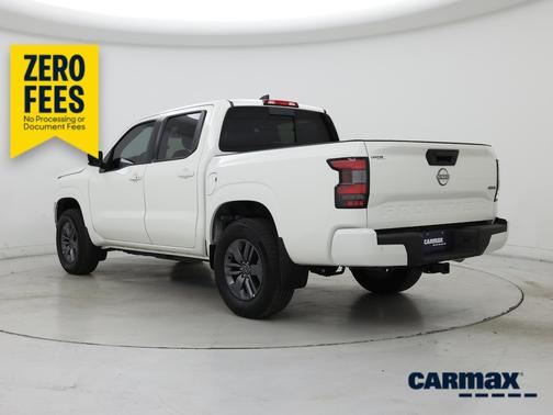 White 2026 Nissan Frontier SV
