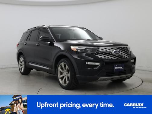 Black 2020 Ford Explorer Platinum
