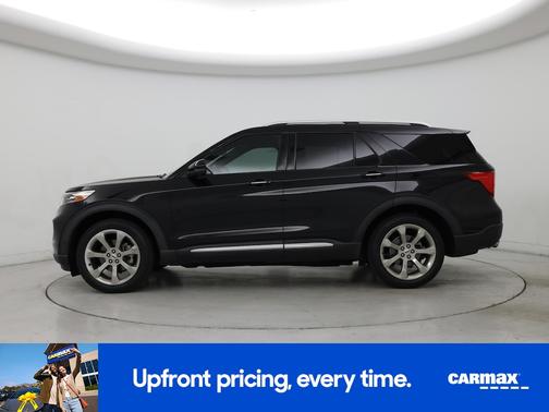 Black 2020 Ford Explorer Platinum