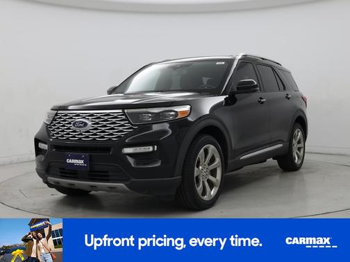 Black 2020 Ford Explorer Platinum