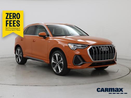 Orange 2020 Audi Q3 Prestige S-Line