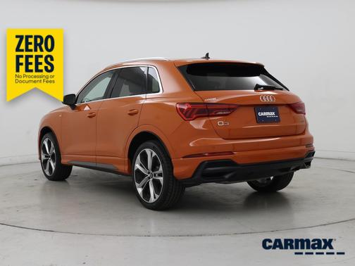 Orange 2020 Audi Q3 Prestige S-Line