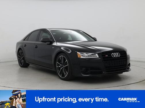 Black 2016 Audi S8