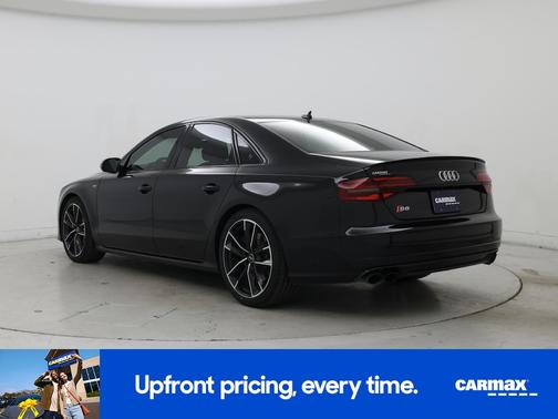 Black 2016 Audi S8