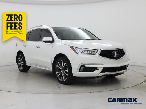 White 2020 Acura MDX SH-AWD Advance