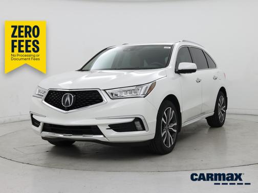 White 2020 Acura MDX SH-AWD Advance
