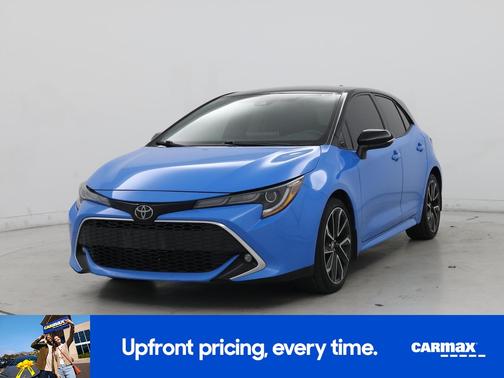 Blue 2021 Toyota Corolla Hatchback XSE