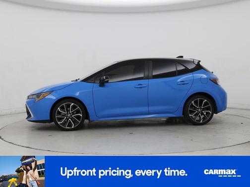 Blue 2021 Toyota Corolla Hatchback XSE