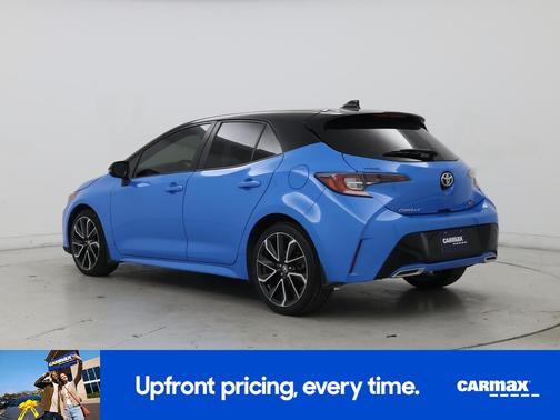 Blue 2021 Toyota Corolla Hatchback XSE