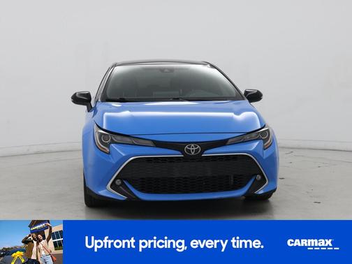 Blue 2021 Toyota Corolla Hatchback XSE
