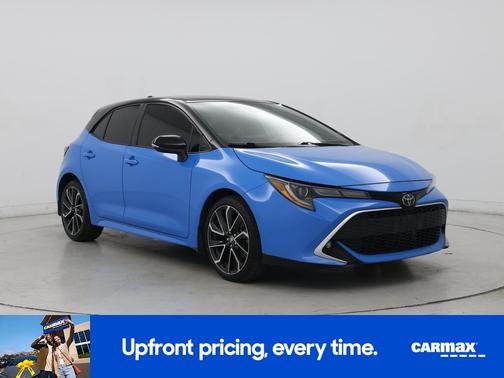 Blue 2021 Toyota Corolla Hatchback XSE