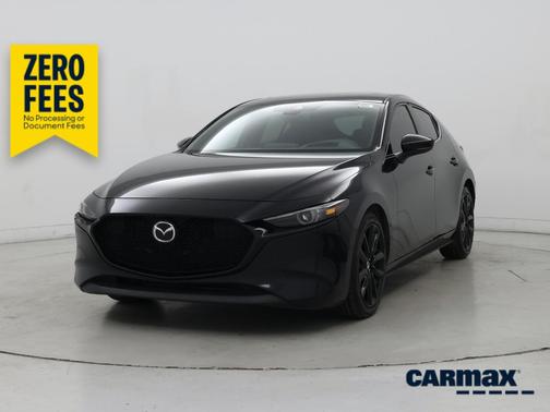 Black 2021 Mazda Mazda3 Premium
