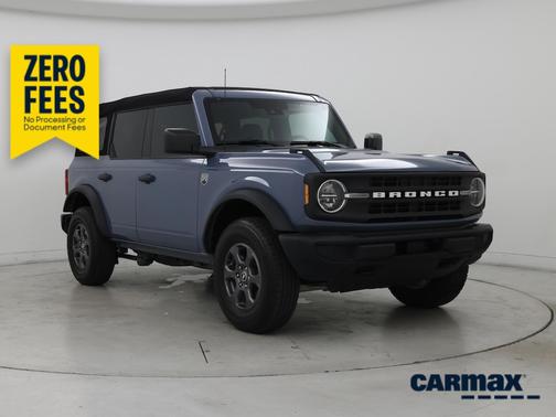 Blue 2025 Ford Bronco Big Bend