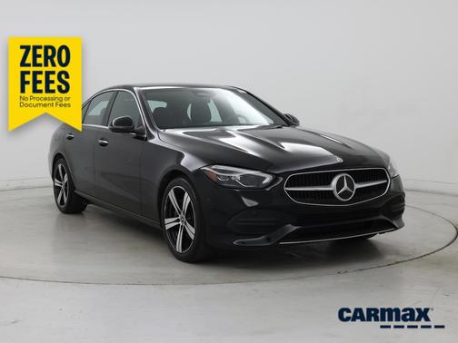 Black 2024 Mercedes-Benz C-Class