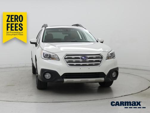 White 2017 Subaru Outback 2.5I Limited