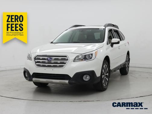 White 2017 Subaru Outback 2.5I Limited