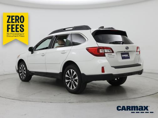 White 2017 Subaru Outback 2.5I Limited
