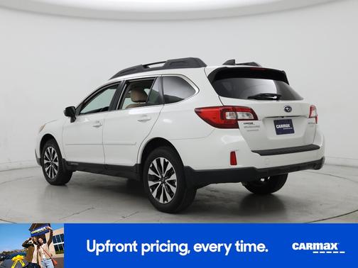 White 2017 Subaru Outback 2.5I Limited