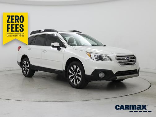 White 2017 Subaru Outback 2.5I Limited