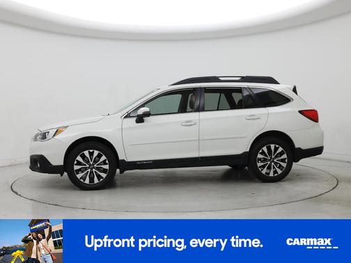 White 2017 Subaru Outback 2.5I Limited