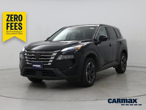 Black 2025 Nissan Rogue SV