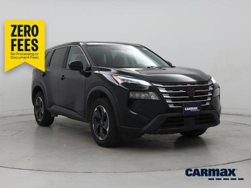 Black 2025 Nissan Rogue SV