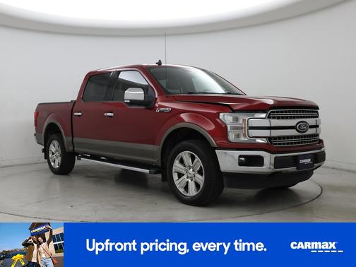 Red 2019 Ford F-150 Lariat