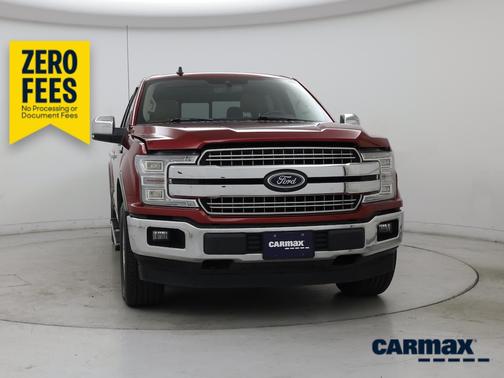 Red 2019 Ford F-150 Lariat