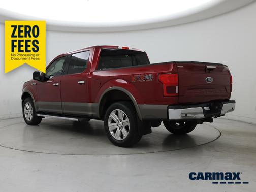 Red 2019 Ford F-150 Lariat