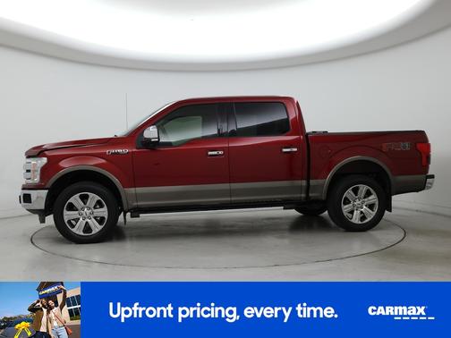 Red 2019 Ford F-150 Lariat