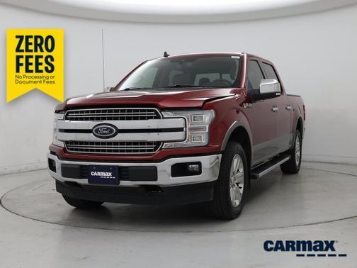 Red 2019 Ford F-150 Lariat