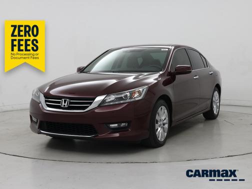 Red 2015 Honda Accord EX-L