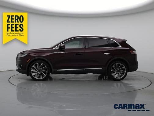 Burgundy 2020 Lincoln Nautilus Reserve