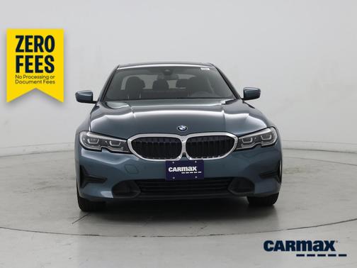 Blue 2021 BMW 330 I
