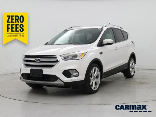 White 2018 Ford Escape Titanium