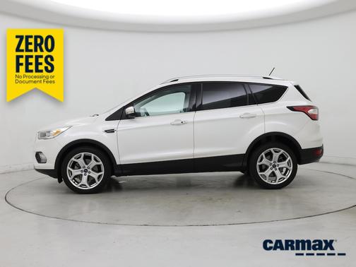 White 2018 Ford Escape Titanium